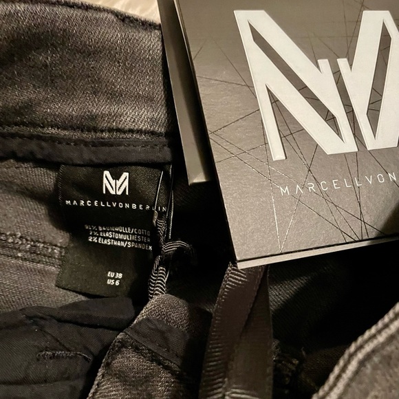 Marcell Von Berlin Skinny Distressed Jeans - Picture 10 of 13